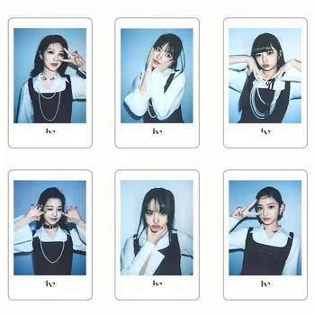 KPOP IVE אלבום 1 אלבום LOMO כרטיס צילום כרטיס אלבום הכרטיס של הילדה קבוצה אחת עשרה ילדה המתנה של הדפסה ליז Wonyoung 6pcs/סט